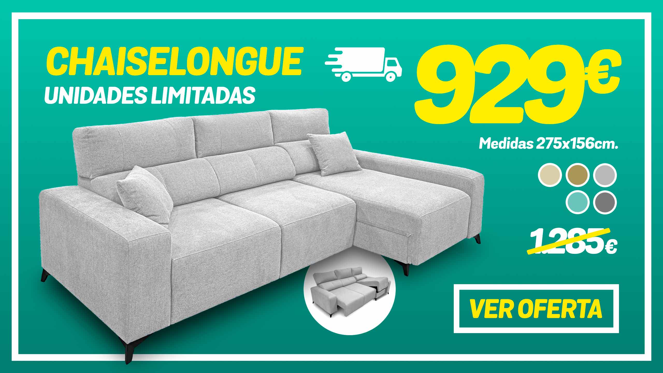 chaiselongue en oferta online